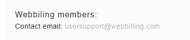 StripChat - How to contact to Webbilling